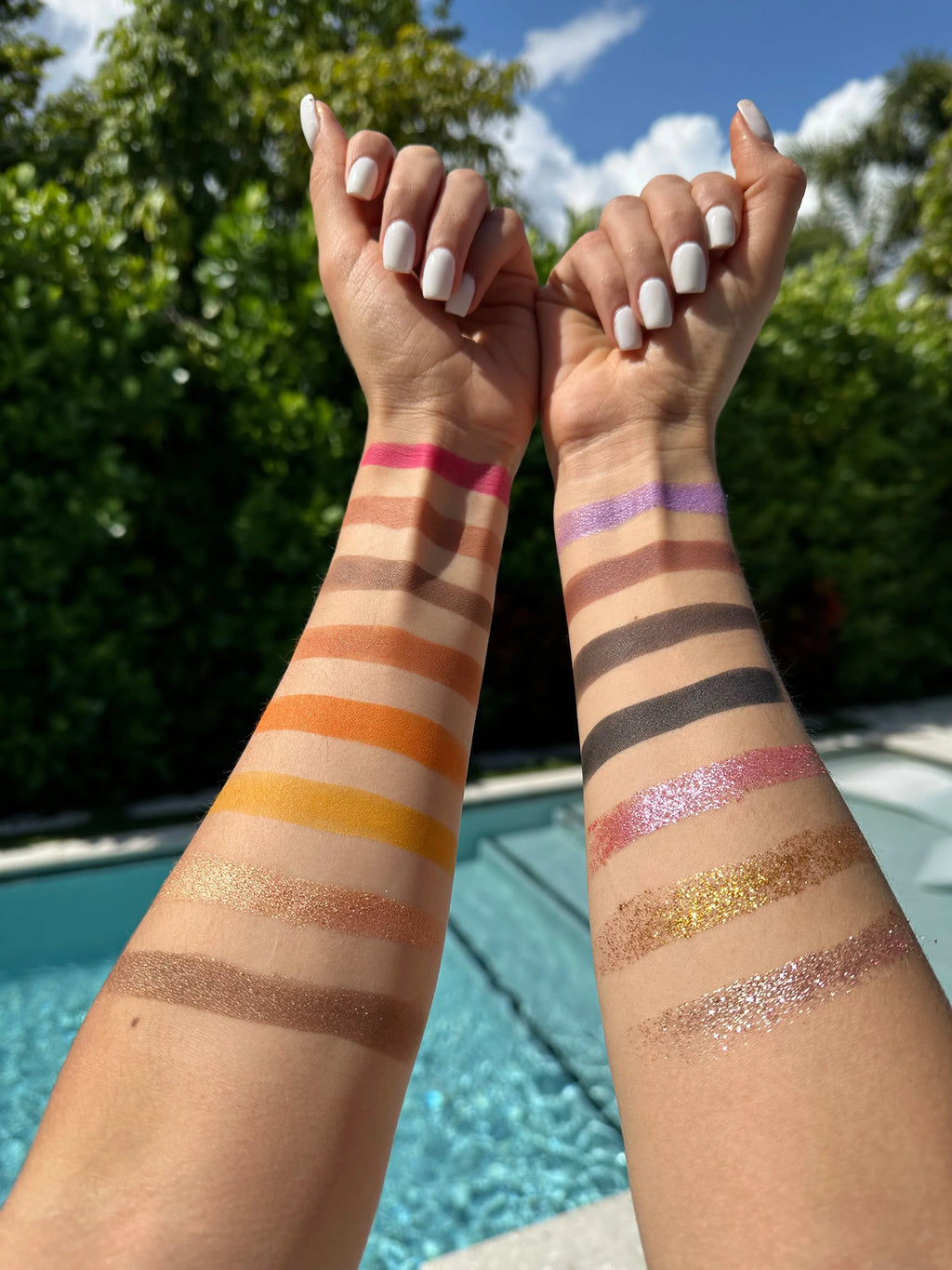 Palette, Palette, Matters Vibrant Eyeshadow Pigmented Wags Colors and Summer High Gold