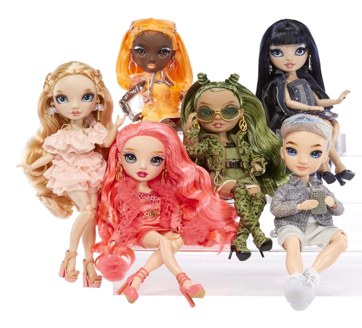 Outfit Colorful Fashion Olivia, Years & High Camo Old Play Kids Doll, Collectors 10+ Rainbow Green 4-12 Accessories. Gift and