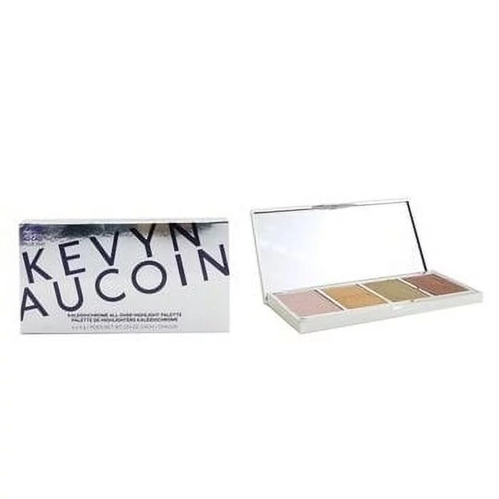 (4x Highlight Kaleidochrome Aucoin Palette All Highlighter) Over 4x4g/0.14oz Kevyn