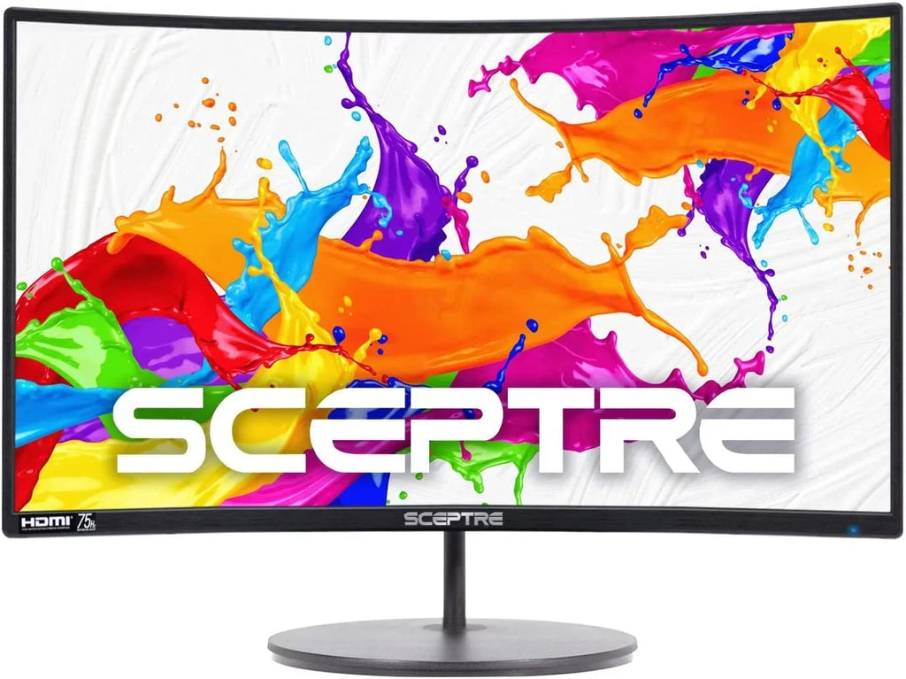 75Hz Gaming HDMIx2 Monitor Curved 24" Sceptre
