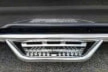 Podium Cab 2007-2021 Beds, Crewmax Stainless with Toyota | Gas | | Stainless by Compatible N-Fab Polished Length Steel Tundra RealTruck All Hpt0786Cc-Ss Steps Steel, SRW