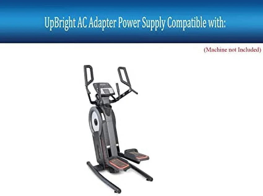 Pro-Form UpBright PFEL07920.0 Adapter with iFit Cardio Battery AC/DC Cross PSU PFEL079200 L6 ProForm Cord HiiT Supply Compatible Power Trainer 9V 9VDC Stepper Elliptical Model Charger HiiTL6 PFEL07920