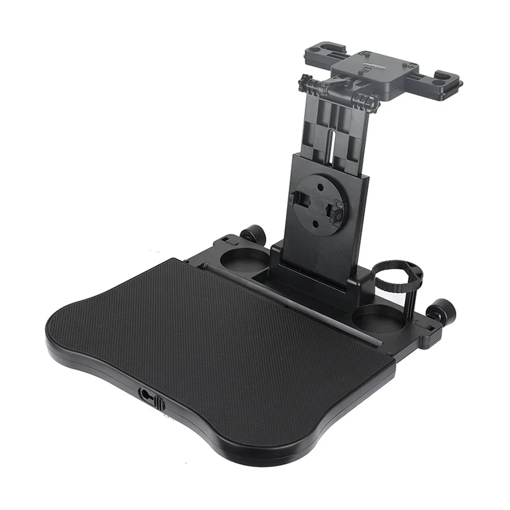 Food Foldable Phone with Writing, Adjustable Seat Back Car Table Seat Working, and Black Apexeon Tray Eating， Holder, for