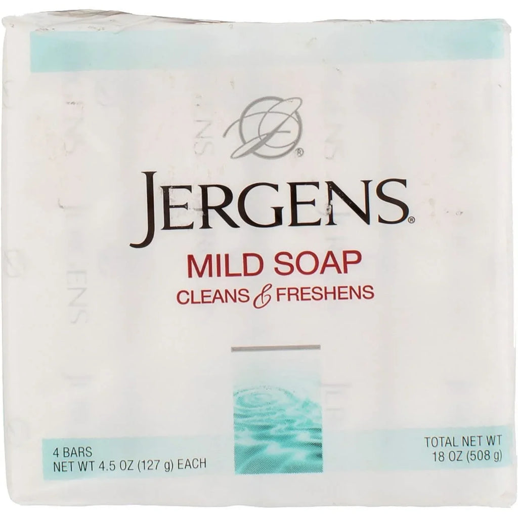 Soap 4.5 Sensitive Mild for Bar Normal Skin, Count) (4 Jergens to oz
