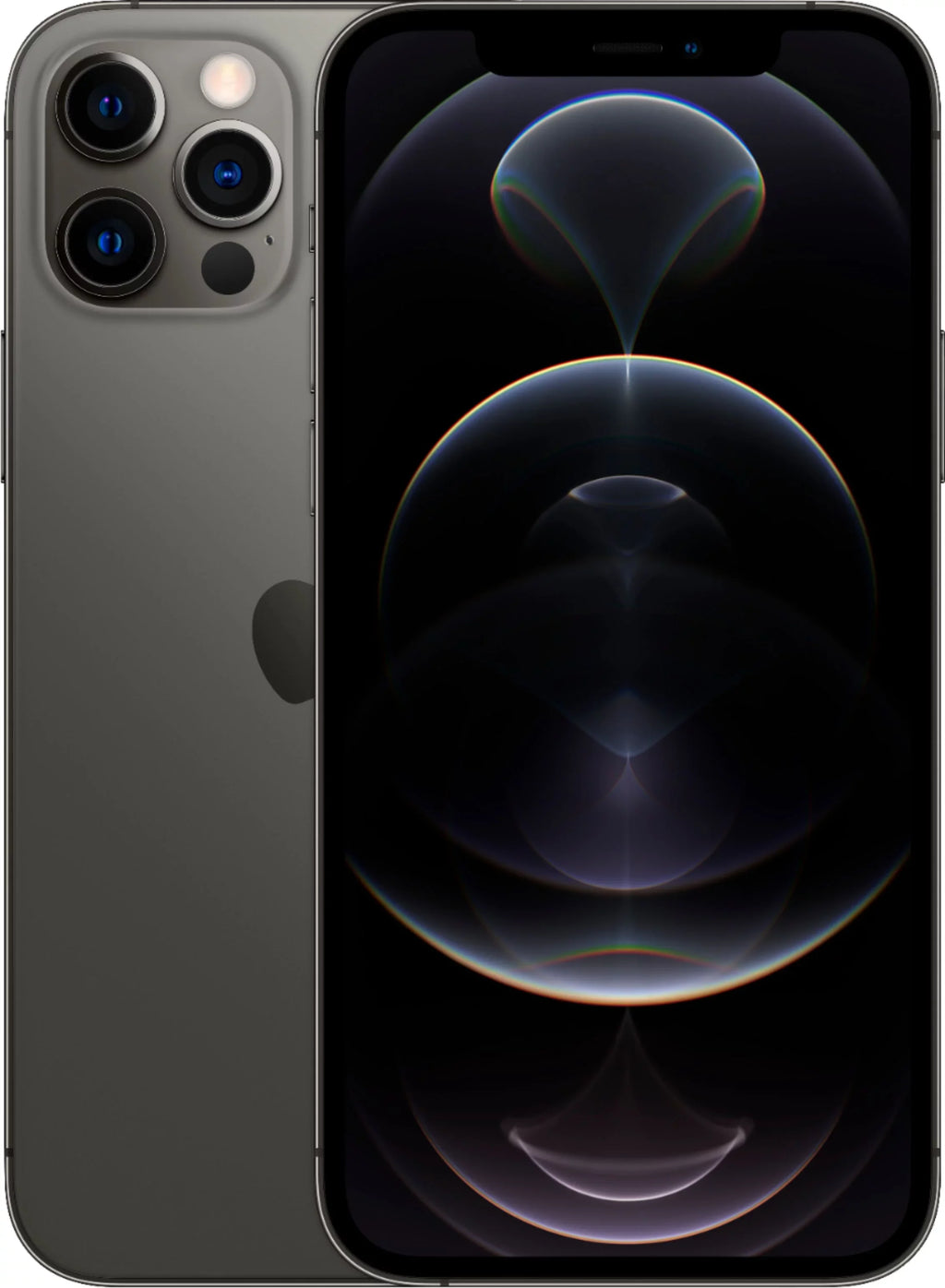 Mobile) (Refurbished: (Boost Pre-Owned Pro Good) iPhone 12 Graphite - 256GB
