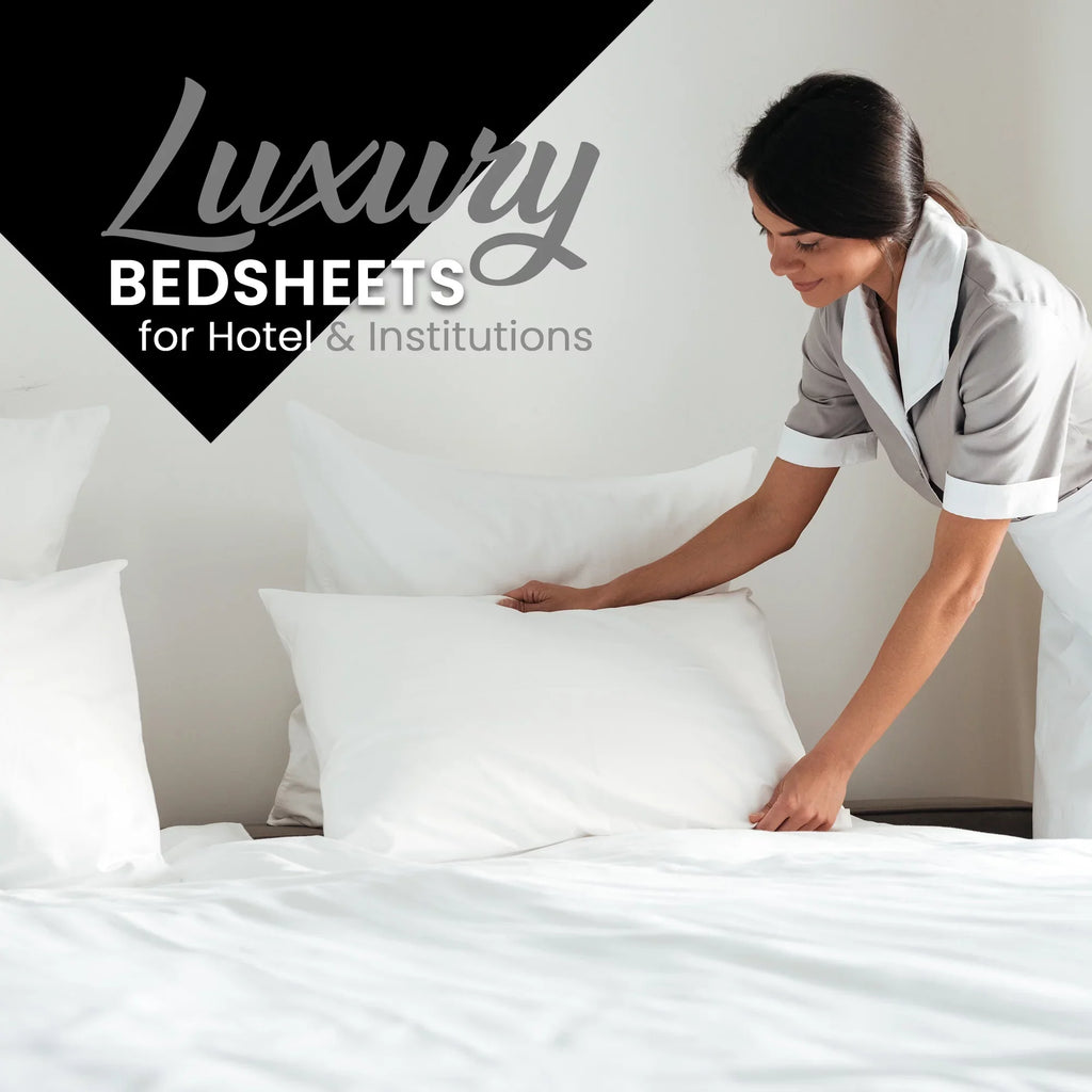 Cotton Silky Grand 12 White Standard Hotel Pillowcases, Estate Pcs 100% by Super-Soft &