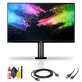 FreeSync HDR HDMI 31.5" Cable USB-C + LG IPS UltraFine Cable and 4K 32UN880-B 16:9 Kit Monitor + Display Cleaning Ergo