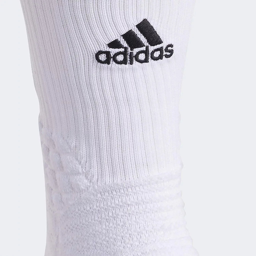 White/Black Crew Creator 365 Unisex-Adult Basketball (1-Pair) X-Large Socks