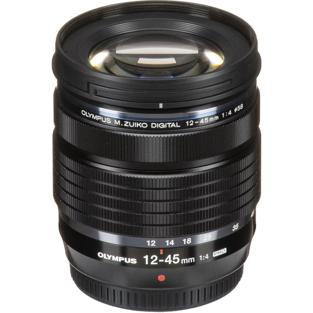ED Box) UV PRO Accessories, Lens & Bundle) f/4 Filter Olympus Manufacturer Multi-Coated M.Zuiko (White (16pc Ultimaxx Kit 3PC 12-45mm + + Digital Bundle Essential More