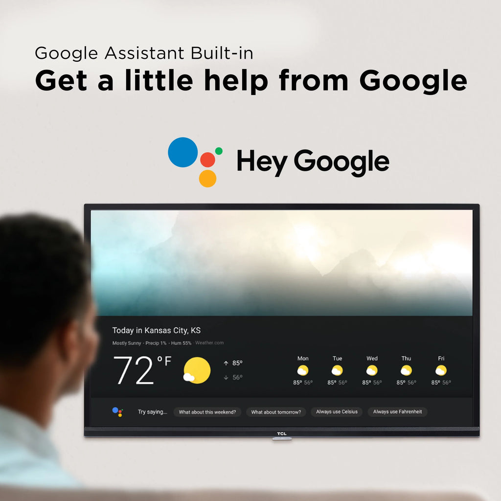 FHD Android TCL Smart TV Restored Class (1080p) LED 3-Series (Refurbished) 40" 40S334