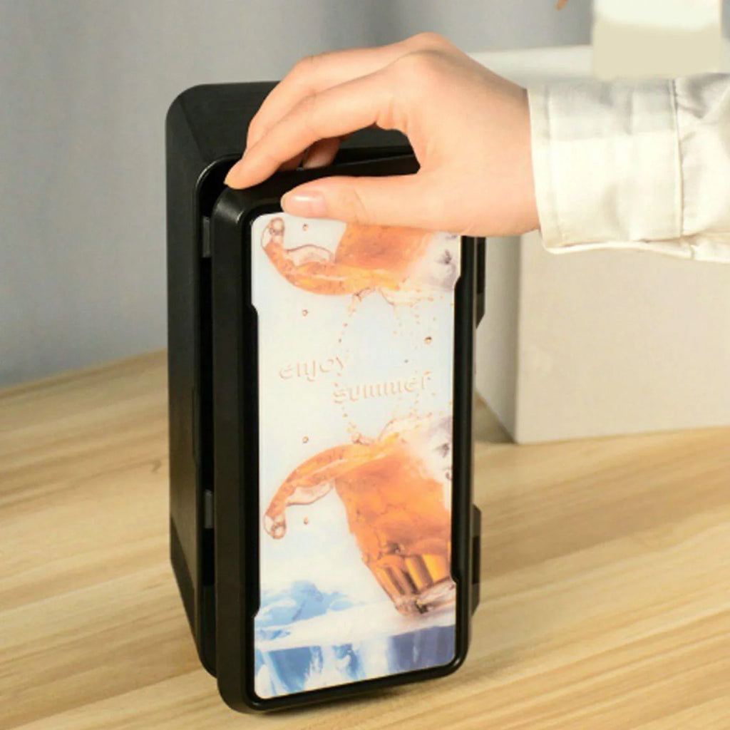 Car Mini Personal Fridge liquid Bedroom Office USB coffee for Milk , Home Warmer, with and Dorm Fridge, Makeup