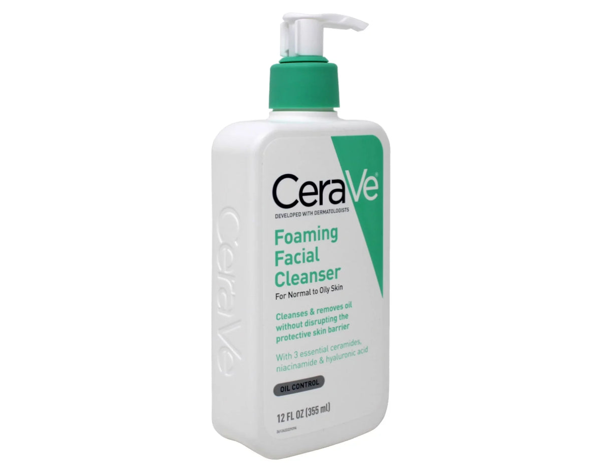 Face Wash Hyaluronic Fragrance-Free Cleanser. with Acid Foaming CeraVe Face