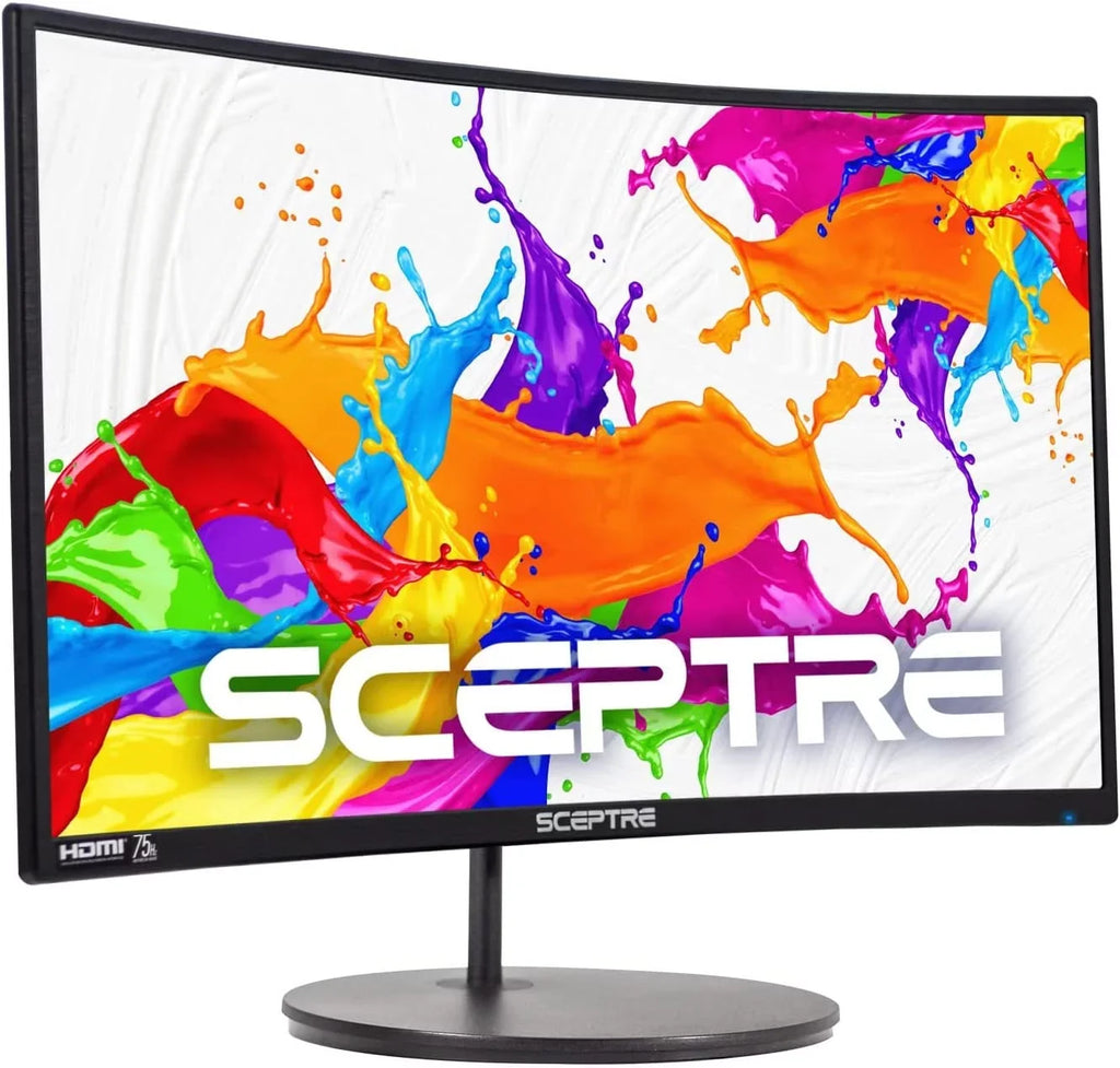 75Hz Gaming HDMIx2 Monitor Curved 24" Sceptre