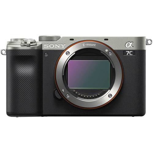 &Kit a7C Frame &Dual Full Gear Tripod Lens Silver + Battery Extra + ILCE-7C/S Card+ F4.5-6.3 64GB Camera RXD with Di Tamron Charger+ 70-300mm III Bundle Deco Bag A047 Body Mirrorless Accessories