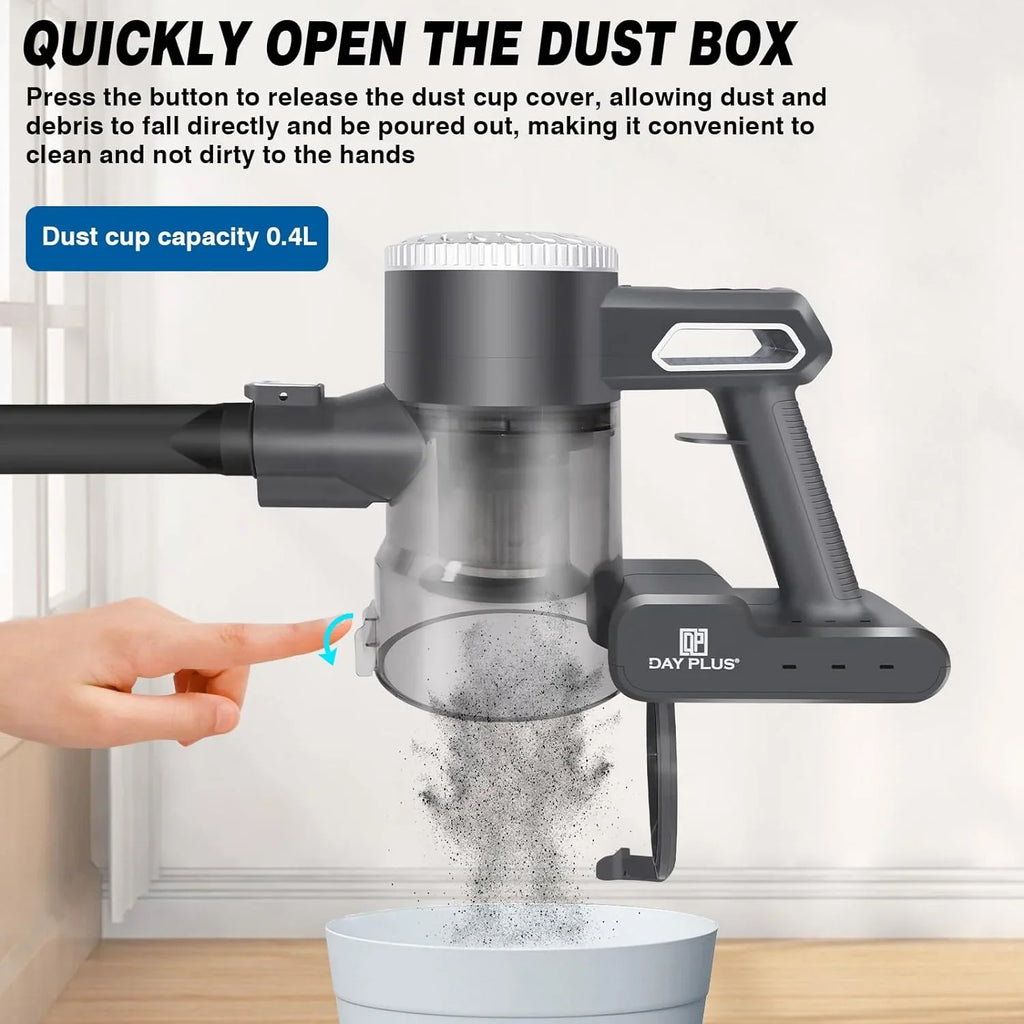 4 Carpet in1 Vacuum 22000Pa 2.0Ah for Cleaner Pet Stick with Vacuum Max Lightweight Quiet Suction, Vacuum Cordless Hair Cleaner, 35Mins Floor Cordless Runtime, Hardwood Household Battery