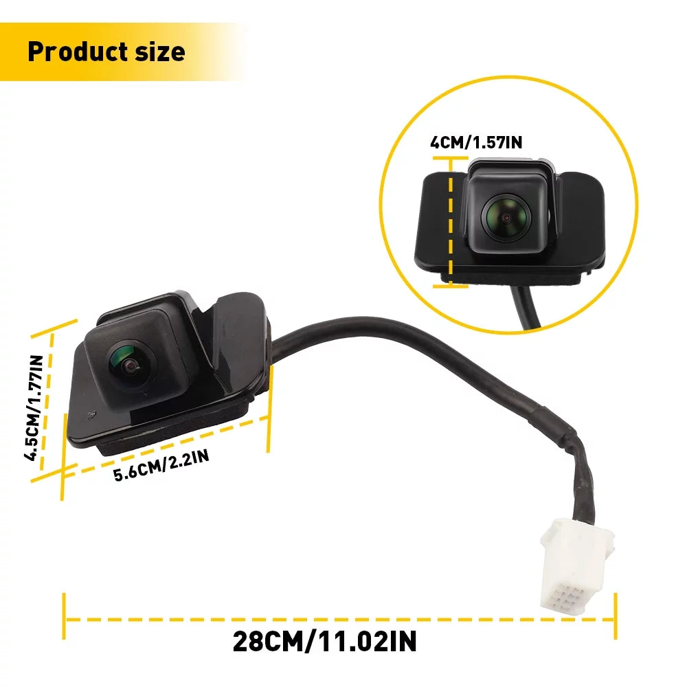 For Accord Backup 2.4L Honda Rear 3.5L Fit Parking Camera View 2014-2017