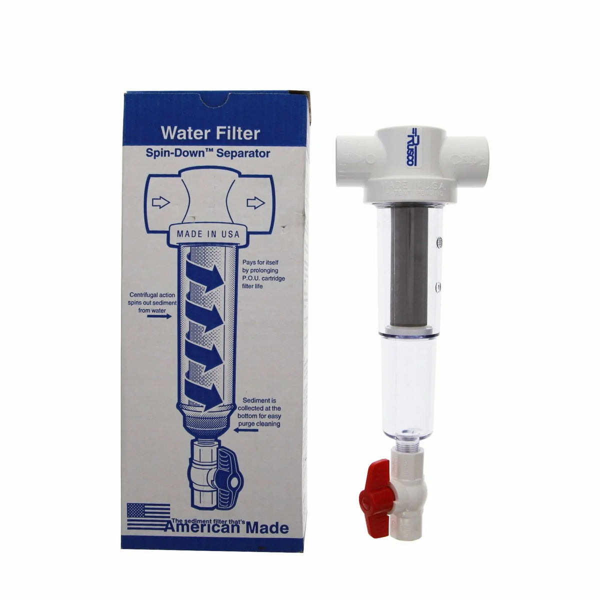 1-140STSS-F Steel Rusco Package Stainless Trapper Sediment 3 Screened Of Sy...