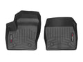 1st (Driver Row Transit - Passenger), compatible FloorLiners WeatherTech Connect Custom 2018-2023 with Fit & Black