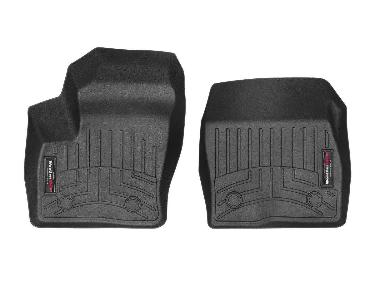 1st (Driver Row Transit - Passenger), compatible FloorLiners WeatherTech Connect Custom 2018-2023 with Fit & Black
