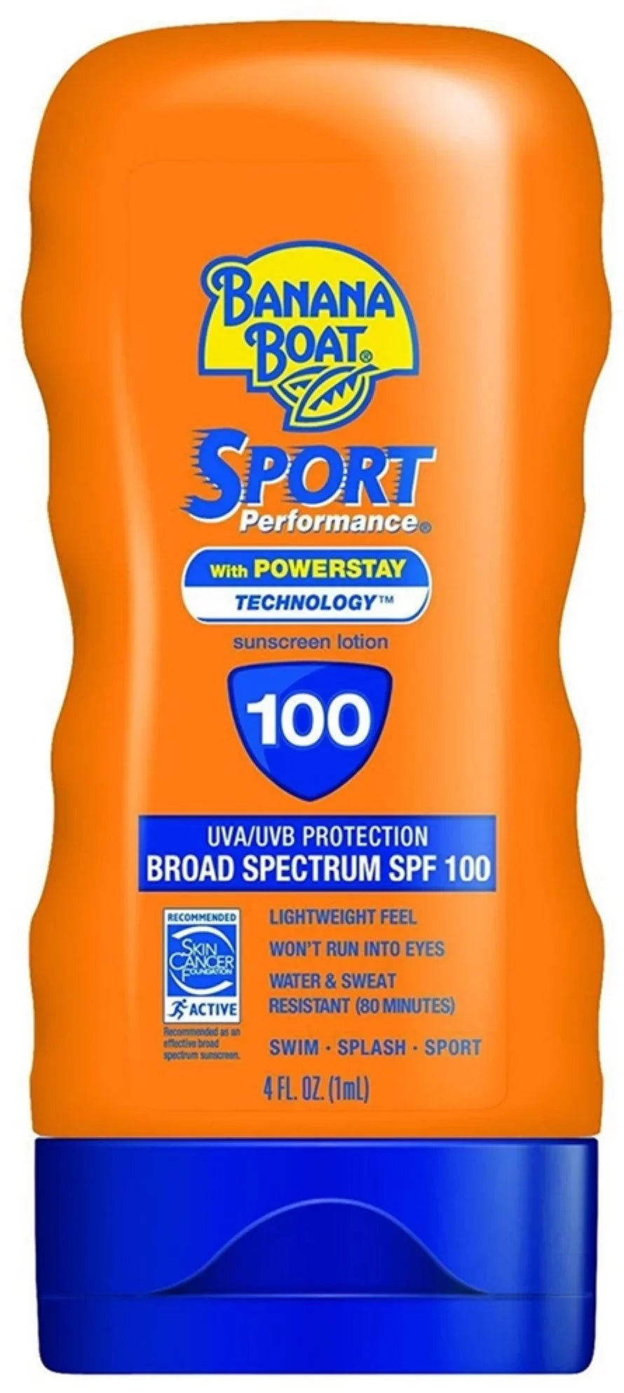 Sport of SPF 4 Lotion oz (Pack 100 Performance 3) Boat Sunscreen Banana