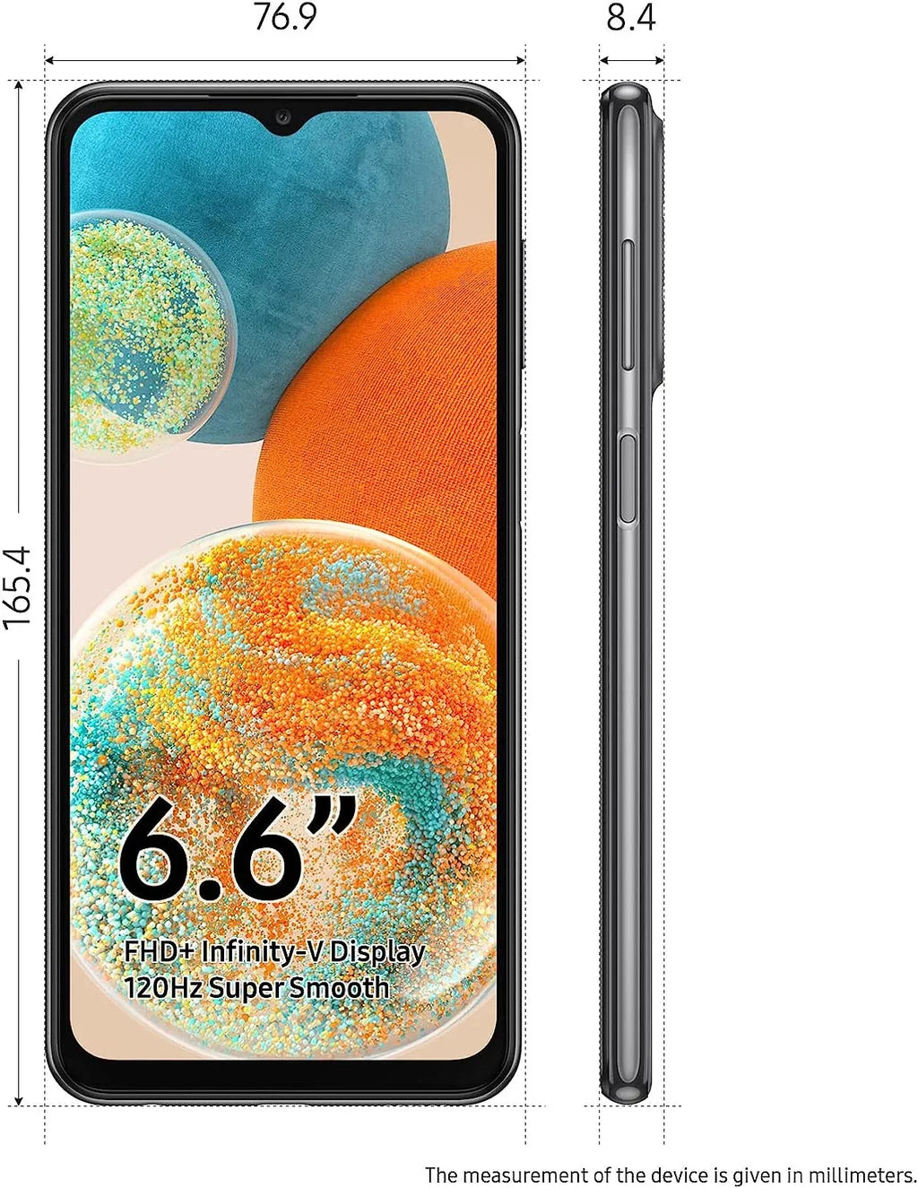 (Boost 64GB Galaxy (Refurbished) A23 Only) 5G A236U Black Mobile Restored