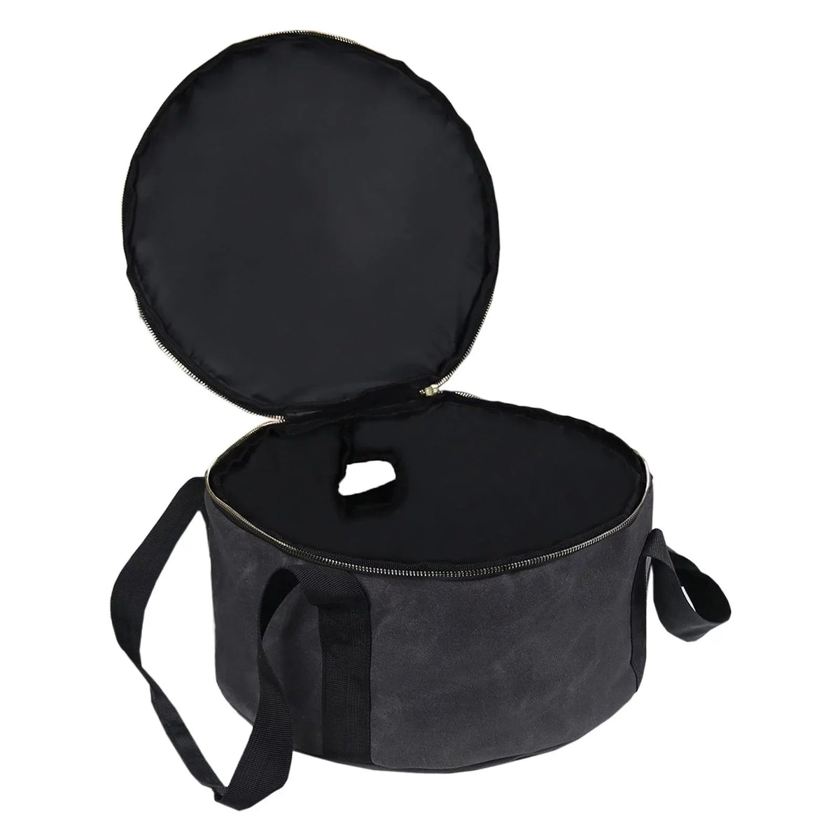 ,Fishing Accessories Cookware for 12" Container Bag ,exterior Handbag Multipurpose Dutch Durable Bag Activities Oven Gray Carry Camping - Storage BBQ
