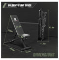 Press Bench Positions Bench Training Workouts, Lifting, and Garage Adjustable Gym 32 Home Bench,1300 Weight and Major for LBS Weight Fitness and Bench Capacity Strength Press