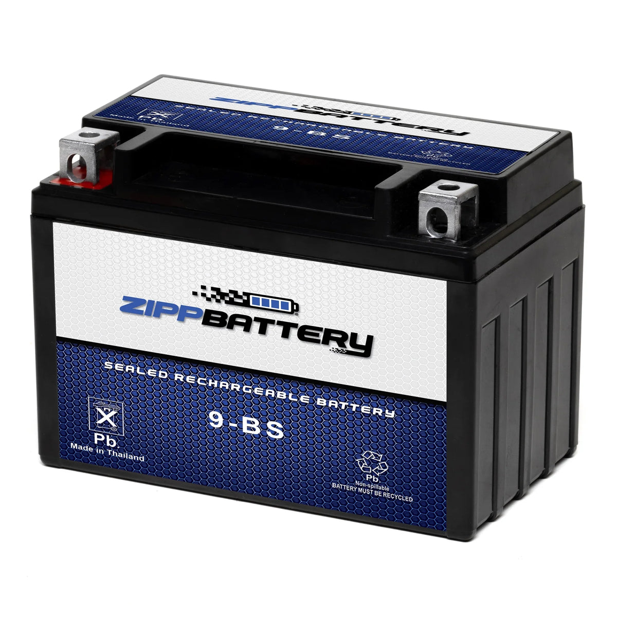 for CCA) 120 Battery 2000 Ktm Volt,8 Battery Ah, (9-BS Adventurer 12 Zipp Motorcycle Duke YTX9-BS 640cc