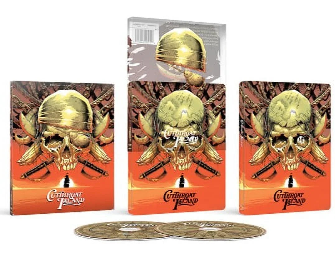 (Steelbook) HD Ultra Digital + (4K + Island Copy) Cutthroat Blu-Ray Exclusive) (Walmart