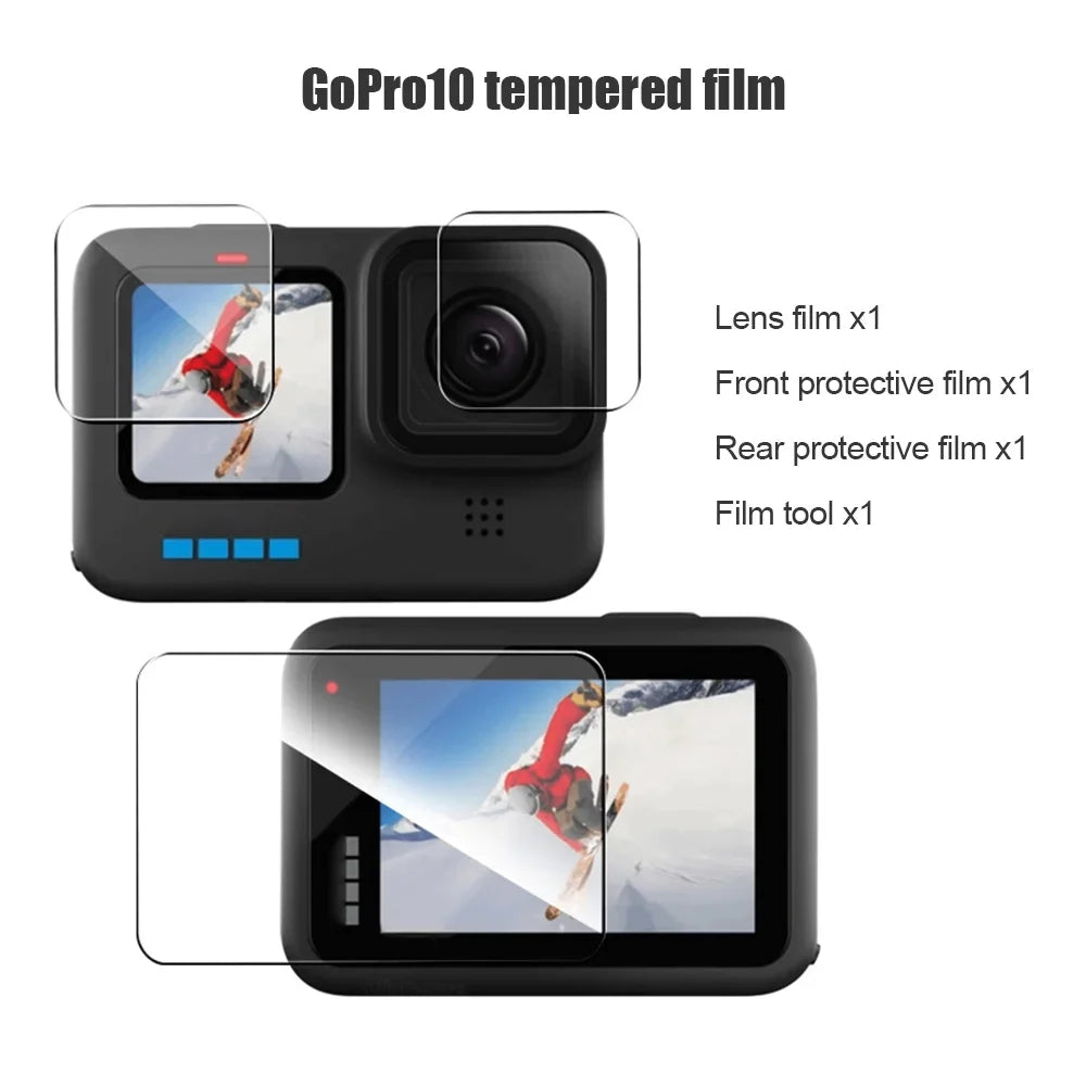Protective Protectors, Tempered Plates Camera, Silicone Glasses, Filters, Case for Fog OWSOO Kit, Waterproof Compatible,