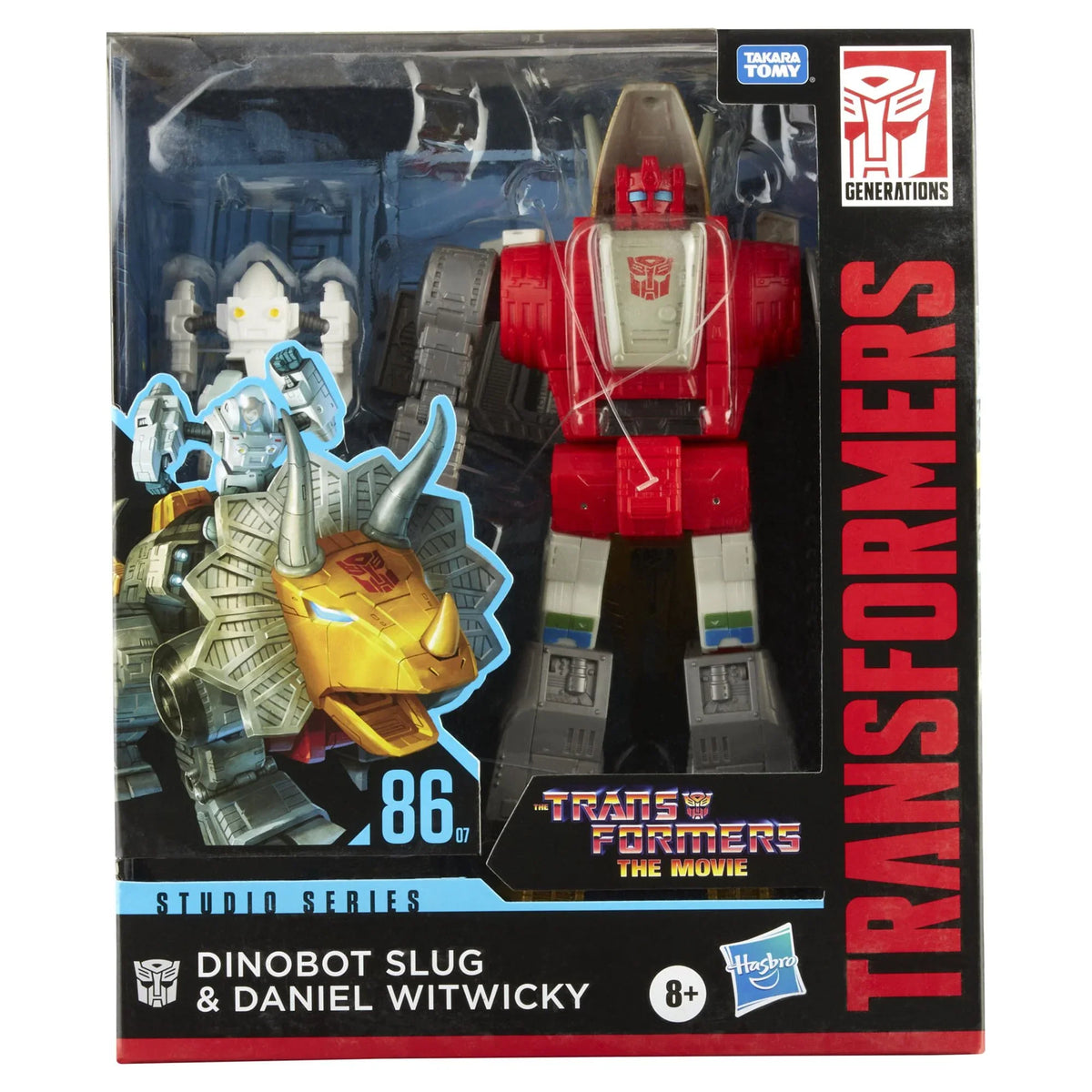 Daniel Toy Kids Action Transformers: and for and Studio Dinobot Witwicky Boys Series Figure Girls Slug (4”)