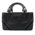 satin Pre-Owned CELINE boogie Celine handbag bag (Good) ladies