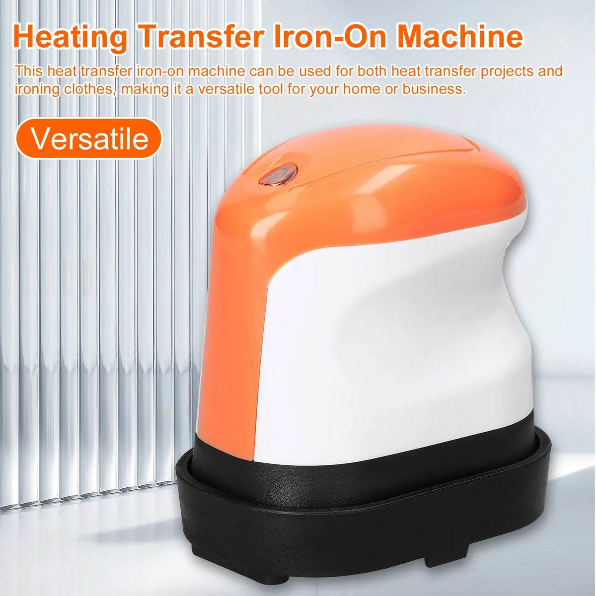 Multi-modes Iron Machine Heating Hat Portable T-shirts Transfer Heat DIY Easy Clothes Multifunctional for Electric Bags Auto Compact Carevas Iron-On Press Machine