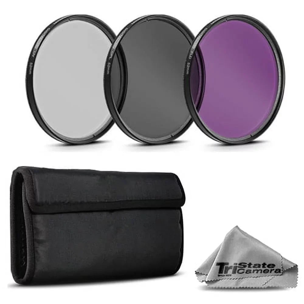 '+ Lens 0.43X Lens Set PC Filter Camera Lens + Z5 3 Wide Telephoto 24-50mm Angle + 2.2x f/4-6.3 Nikon Mirrorless with