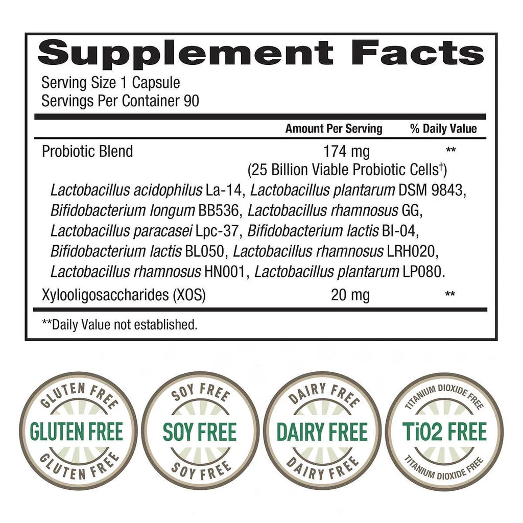 Vegetarian Capsules Daily 90 Probiotic, Women's trunature