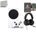 Xbox Game Xbox Gaming 3-Month 512GB Microfiber All-Digital Bundle Stereo Console Headset, and Video Microsoft Series with Gamepass Cleaning Ultimate Cloth