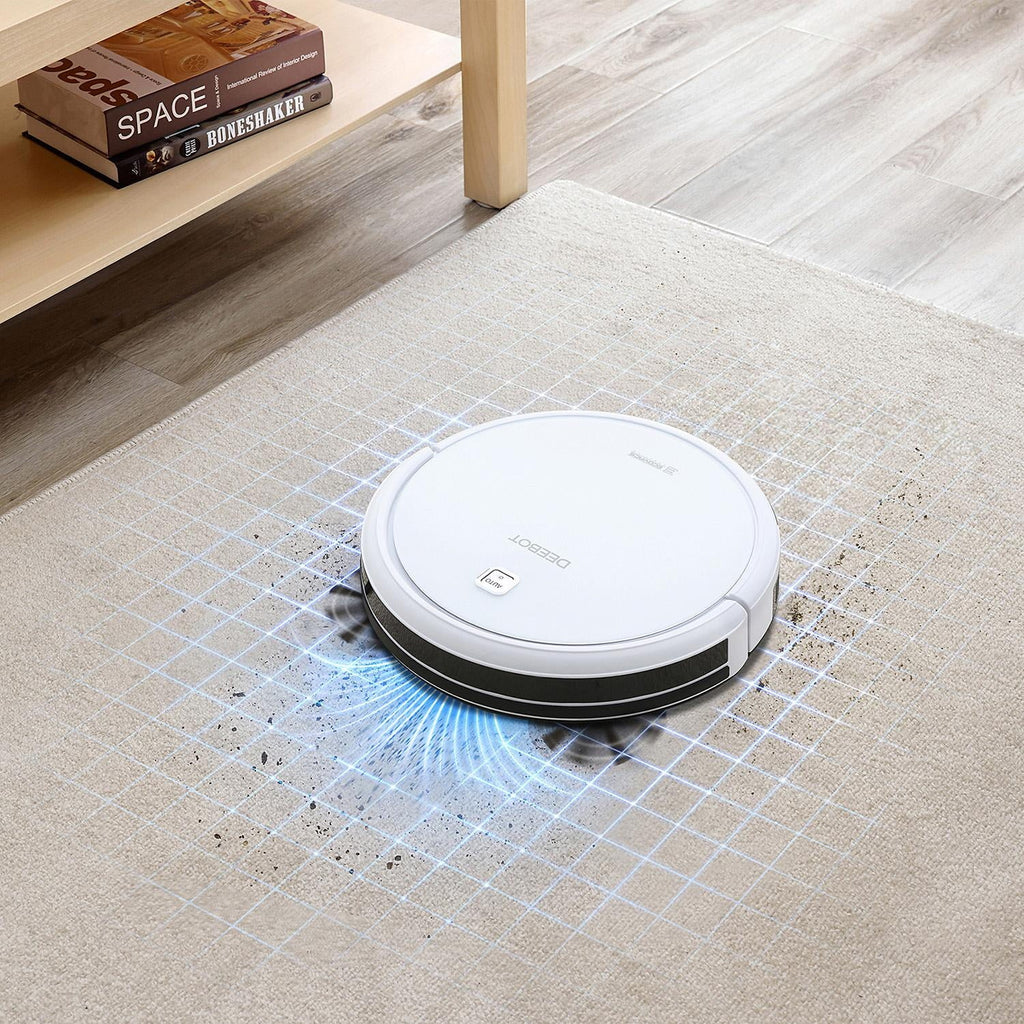 warranty, with self-charging, up & alexa, 110 vacuum with controls, n79w+ floors power quiet cleaner deebot works hard max carpets, robotic app runtime, suction,+ year to min 2