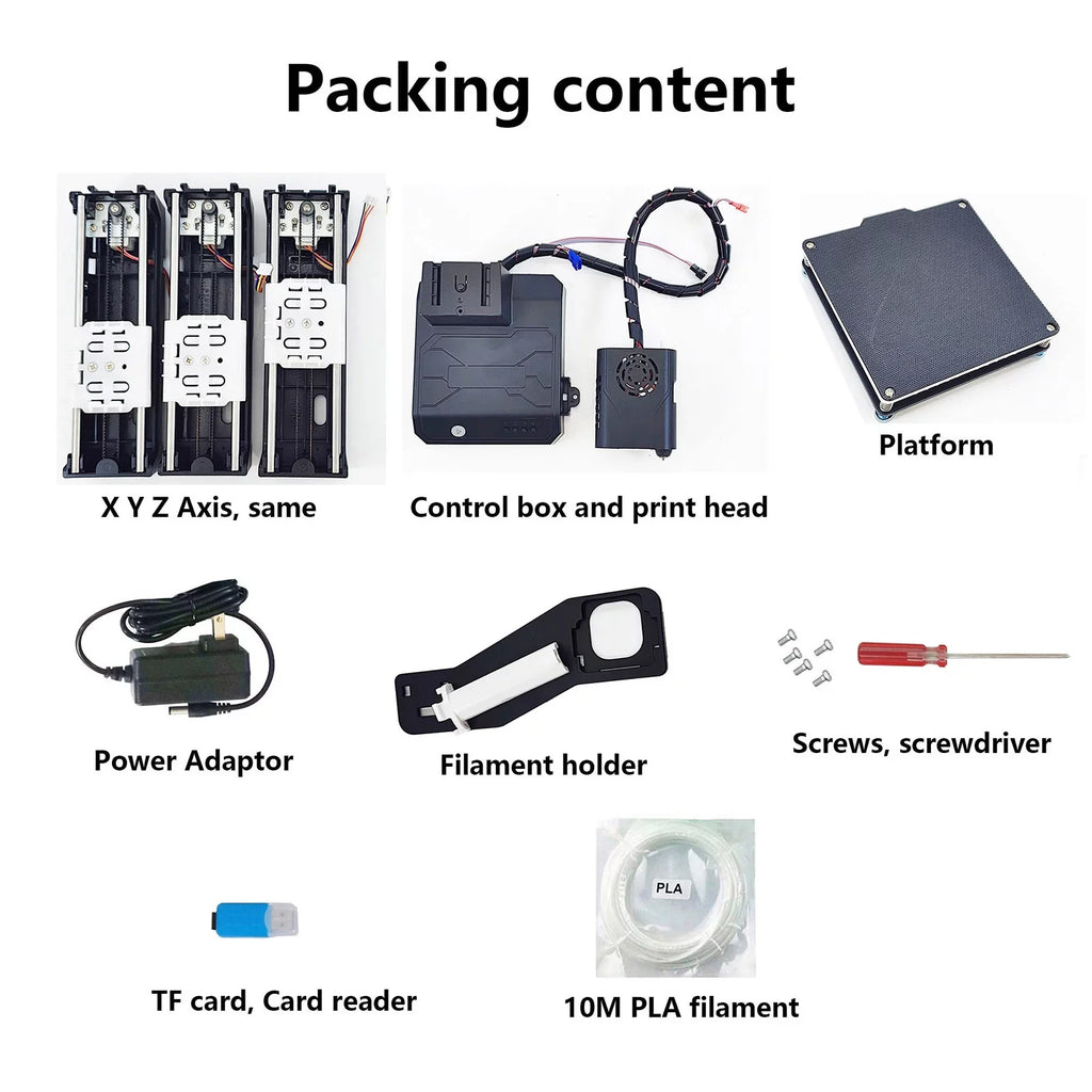 Tf EasyThreed Printer,One-key Qisuo dimension Laoshe dimension One-key 3D Kids With Sample dimension Removable 100x100x100mm Removable Print One-key Printer Printer Tf With 3d Pla Removable Print 100x100x100mm