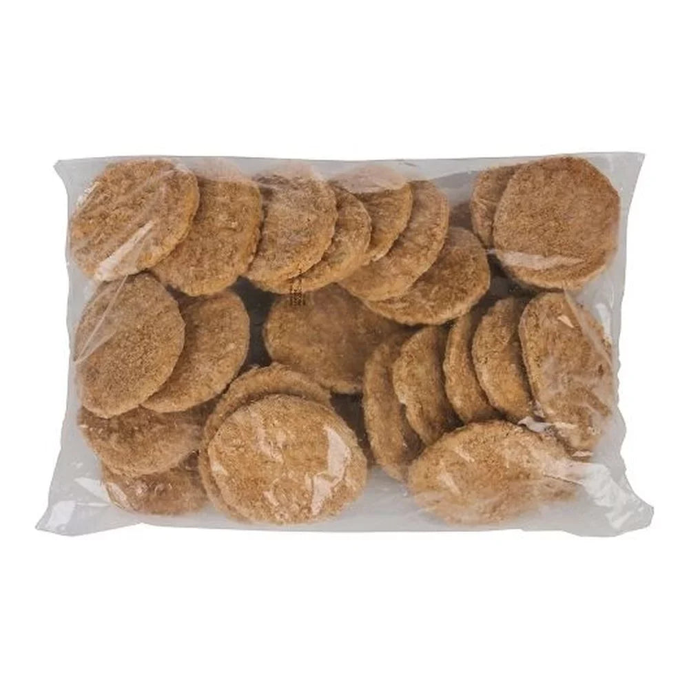 Fully Whole Patty, Homestyle case per 6 Pound Chicken Breaded 5 -- Cooked Gold Kist Grain