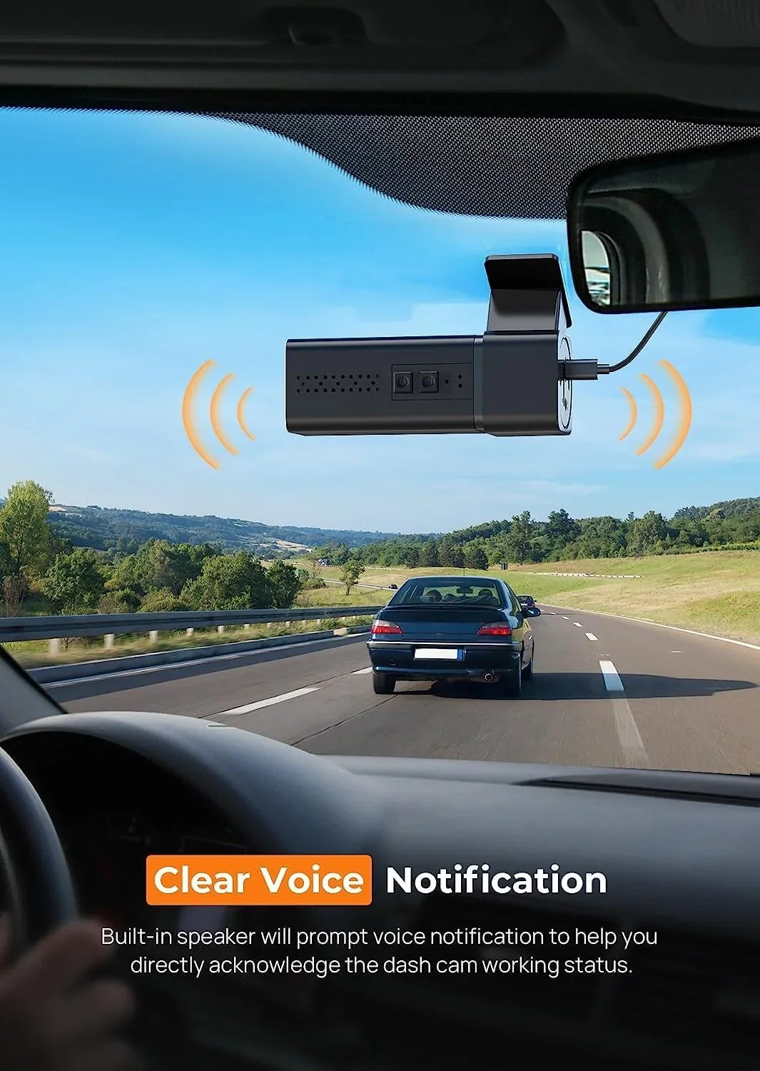 IR and Inside Battery,170° 1080P Recorder Monitor Recording,Parking WDR, G-Sensor, 4K Cam,Front Night Loop Dash 128GB Vision, with Wide Crosstour Angle, Support 200mAh with