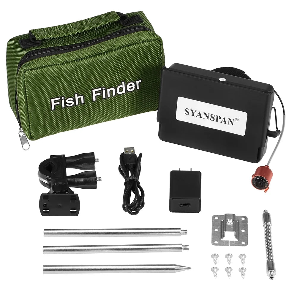 with 20M Carry Camera Vision Waterproof Underwater 4.3 Inch Fishing Boat Ice Fishing Fish Walmeck Cable Bag Portable Camera Finder Night