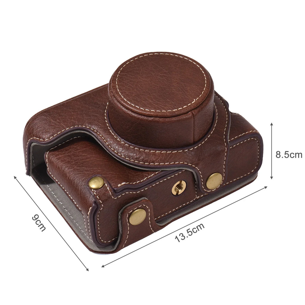 with Synthetic for Leather Fujifilm Carry Case X100F Camera Camera Strap X100V/ Shoulder Portable Camera Bag Replacement