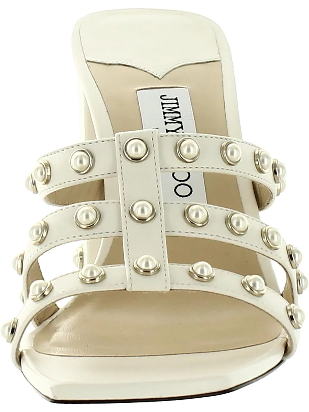 Jimmy Womens Slip Choo Leather Hazal Heels On