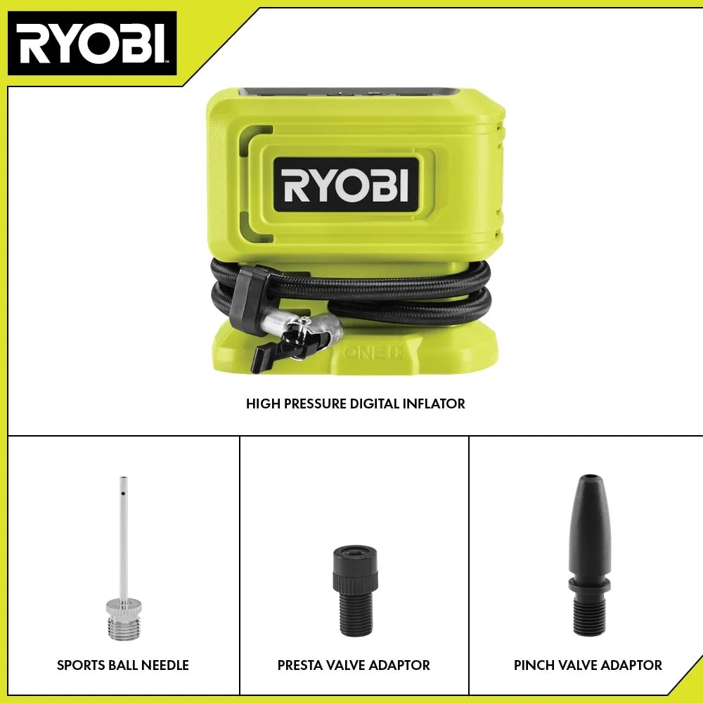 Pressure (Tool Inflator Only) One+ 18V Digital Ryobi High