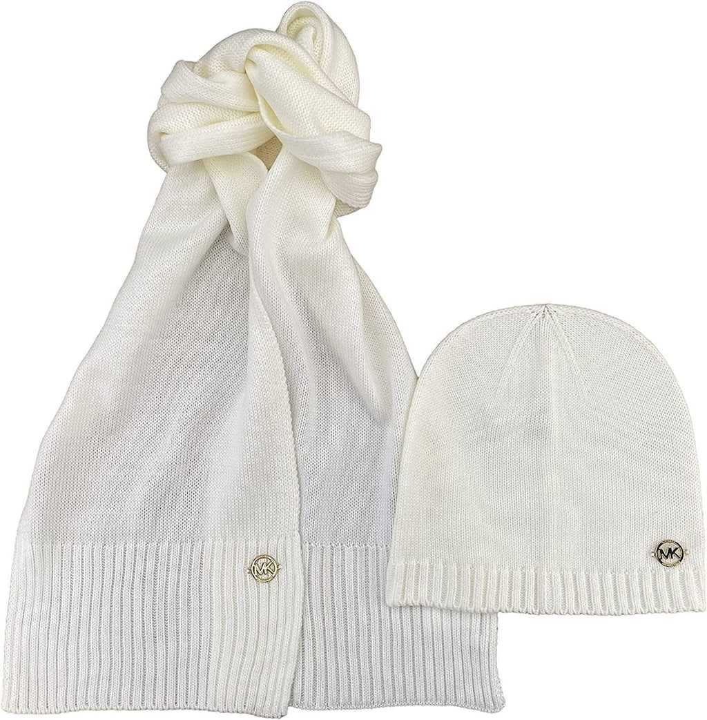 White539227C0-151/G, And Kors Hat Piece Michael Scarf 2 Set Michael Womens dimension One