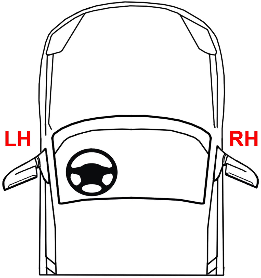 Kool-Vue Nissan Passenger 2007-2012 Paintable Side Sentra Compatible Right With Mirror
