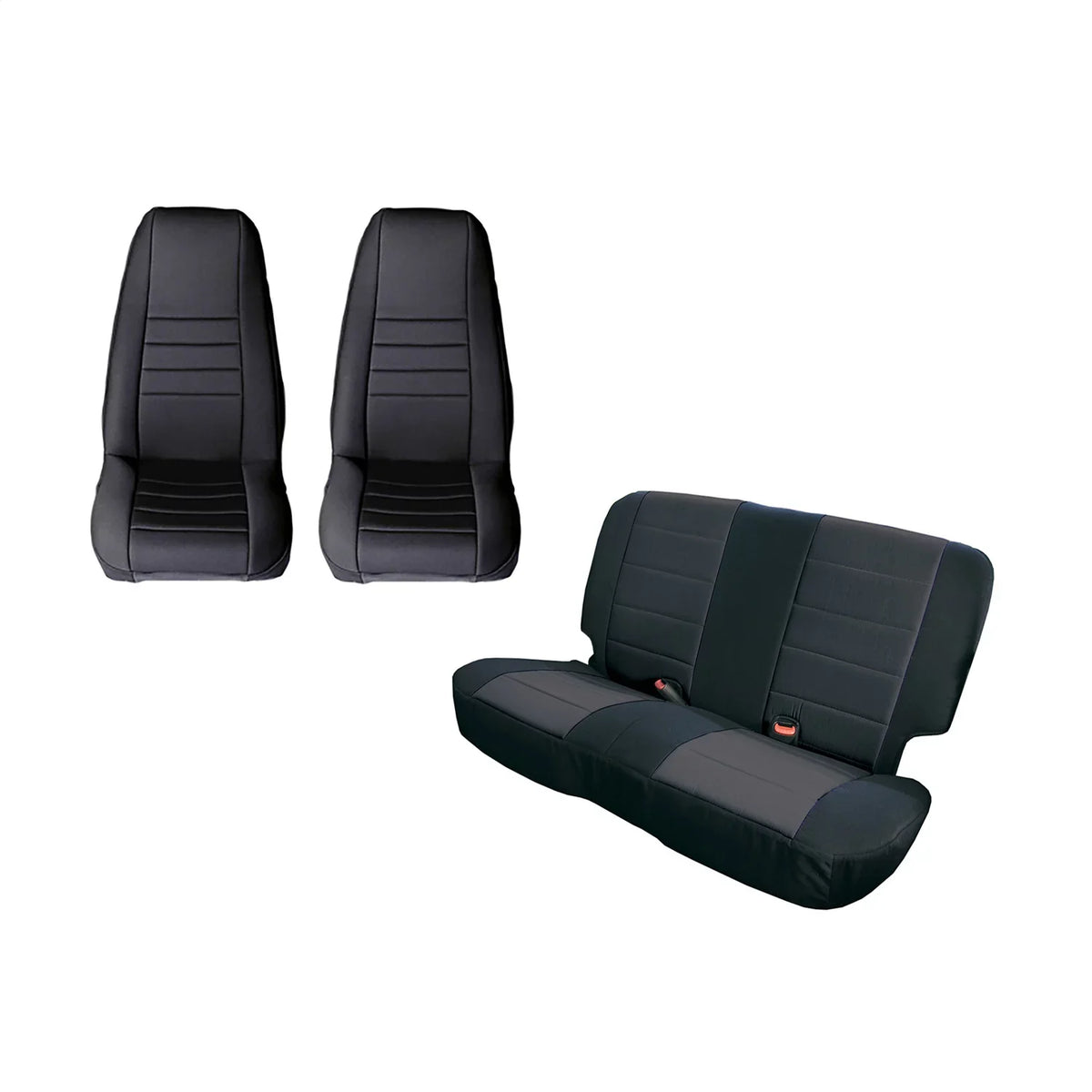 RealTruck by Cover 2015-2018 2 Jeep Select: Kit, Unlimited | Wrangler JK, Seat Jeep Compatible with Ridge Rugged 13296.01 Wrangler Door Black; 2011, 2011-2018