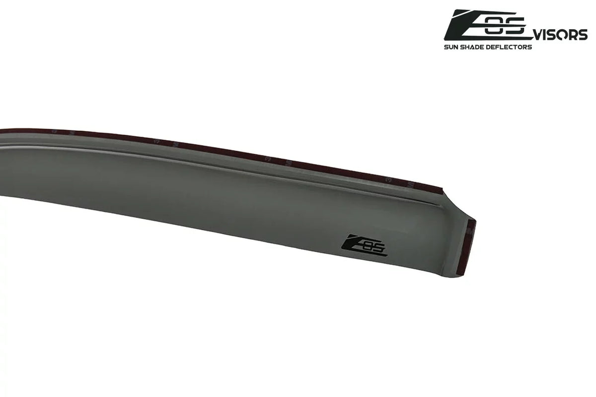 Crew Side Extreme Store Guards Online 2009-2014 Cab | Tinted in-Channel Vents Visors F-150 Smoke Window for design EOS Deflectors Rain