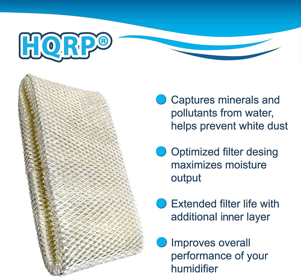 Humidifier BCM3855 3-Pack W15 W12 SWF75 W14 HQRP BCM3955 Bionaire BCM3600 BWF75 Filter for BCM3656