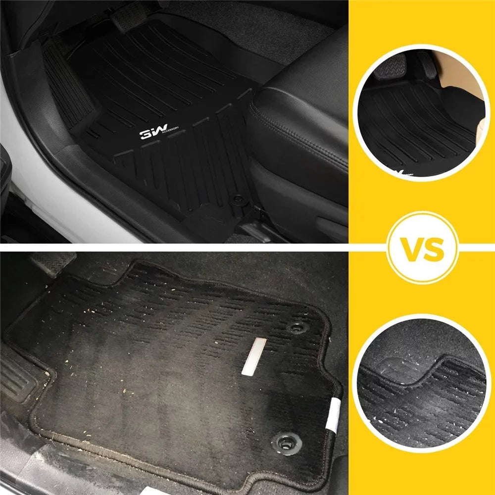 for (Not with climate for 2020 2018 Liner for JK), subwoofer Wrangler Black Cargo Trunk Unlimited 4-Door JL Jeep 2021 JL Mat All 3W 2019